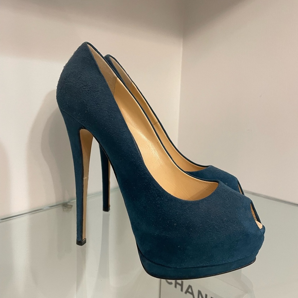 Giuseppe Zanotti 130mm Suede Pump